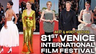 TOP 10 BEST & WORST DRESSED AT THE VENICE FILM FESTIVAL 2024! (Day 5 & 6)