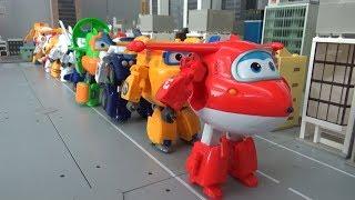 슈퍼윙스 10대 비행기 로봇 변신 장난감 놀이 Super Wings 10 Airplane Robots Transformation Toys