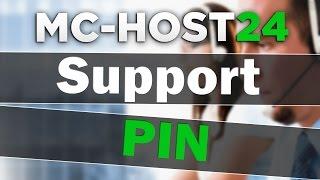 MC-Host24: Support PIN | Support | Verfahren & Grundlagen zum Support