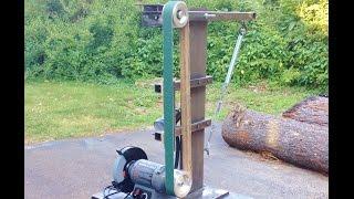 Homemade 2x72 Inch Belt Grinder