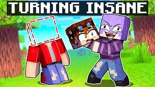 Friend turns INSANE in Minecraft!