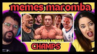 OS MELHORES MEMES MAROMBA! O RETORNO do CHAMPS BODYBUILDING 100 TRETA‹ REACT ›