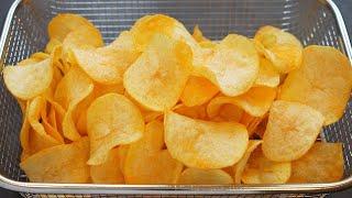 Potato Chips Recipe | Crispy Potato Chips | How To Make Potato Chips