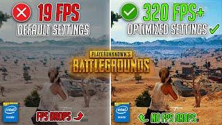 PUBG - BEST SETTINGS to BOOST FPS on ANY PC in 2025