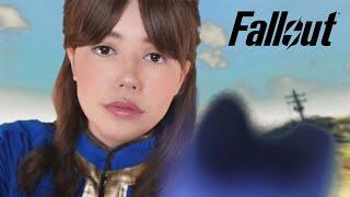 ASMR - Fallout Vault Dweller helps you  (wash, eye exam, inkblot test) whispered~ Lucy roleplay