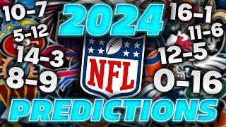 2024 NFL WIN-LOSS Predictions For All 32 Teams