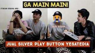 PANIK!! - PRANK JUAL SILVER PLAY BUTTON YESATEDIA SAMPE MAU NANGIS