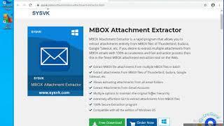 MBOX Attachments Extractor Software