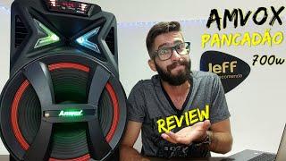 Caixa de som Amplificada AMVOX ACA 700 PANCADÃO 700W: É Boa? Vale o Custo? (Análise Completa/Review)