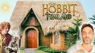 I Stay In a ‘Hobbit House’ Made Of Mud In THAILAND !!