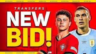 NEW Ugarte BID! Neves Transfer HIJACK? Yoro Announcement DAY! Man Utd Transfer News