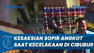 Kesaksian Seorang Sopir Angkot terkait Detik-detik Kecelakaan Truk Tangki Pertamina di Cibubur