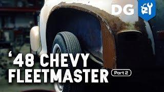 RUST REMOVAL: '48 Chevy Fleetmaster (Part 2)