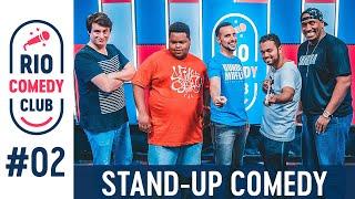 RIO COMEDY CLUB 2 - STAND-UP c/ Marcos Castro, Cego Jeffinho, Felipe Ruggeri, Bira Thomazi, Big Jaum