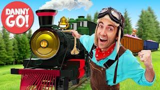 "Chug Like a TRAIN!"  Locomotive Adventure | Danny Go! Dance Songs for Kids