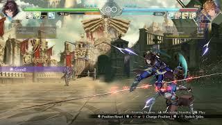 Granblue Fantasy Versus: Rising Lancelot combo