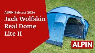 Produkttest Jack Wolfskin Real Dome Lite 2 | ALPIN - Das Bergmagazin