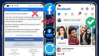 How To Recover Disabled Facebook Account (New 2025) | Fix We Disabled Your Facebook Account Problem