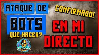 ATAQUE de BOTS seguidores MASIVOS en mi DIRECTO de TWITCH // QUE HICE? SOLUCIONADO!