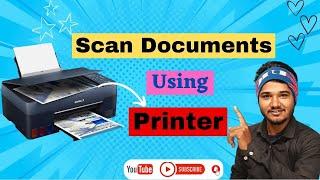 Printer se Document Scan Kaise kare | Document scan kaise kare