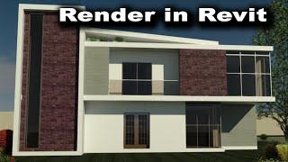 Rendering in Revit