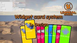 Card widget system part 1 - Unreal engine 5