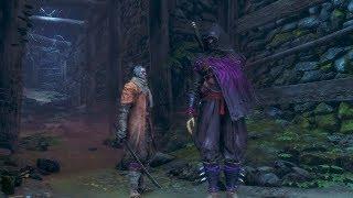 SEKIRO: SHADOWS DIE TWICE - Lone Shadow Longswordsman Boss Fight [PS4 PRO]