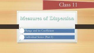 How to Calculate Range and it's Coefficient in Individual Series ? Practical-Part 1