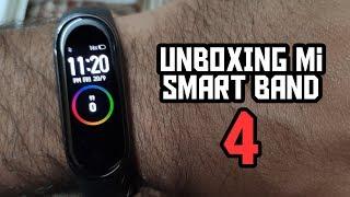 Unboxing Xiaomi Mi Smart Band 4 