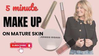 Discover a Quick 5 Minute Makeup Routine for Mature Skin!