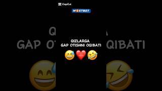 QIZLARGA GAP OTISHNI OQIBATI ️ #shorts #tiktok #instagram #youtubeshorts #rek