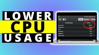 How To Fix High CPU Usage On Mac