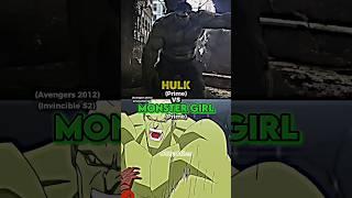 Hulk vs Monster Girl