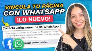 Como VINCULAR WHATSAPP CON PAGINA DE FACEBOOK