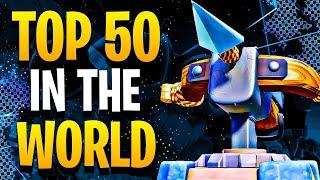 I am *TOP 50* in Clash Royale with Xbow!