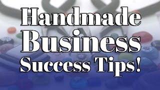 Handmade Business Success Tips - What helped us become full time artists