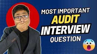 Statutory Audit Interview Questions and Answers | How to join Statutory Audit In Big 4s