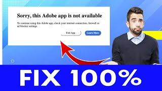 How to Fix Adobe App Not Available Error - Easy Steps #adobe