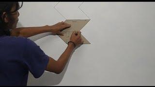 3D wall painting || cat tembok 3d_ tutorial cat dinding 3d 2021