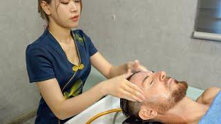 Relax with Angelic Vietnam ASMR Barber Treatment