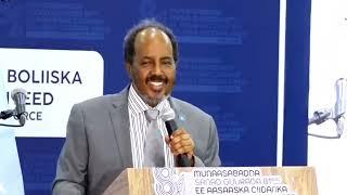 Madaxweyne Xasan Sheekh "Ma jiro qabiil ka xoog badan qabiil kale,