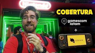 Cobertura NINTENDO + ZEENIX na GAMESCOM LATAM