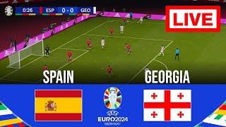  LIVE : Spain vs Georgia | UEFA Euro 2024 | Live Match Today | Full Match Streaming