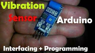 Arduino Project: Vibration sensor tutorial, Vibration measurement, vibration detector “SW 420”