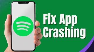 How to Fix Spotify app Crashing on iPhone\ Android (2024)