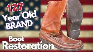 Russell Moccasin Boot Restoration | Total Shoe Makeover