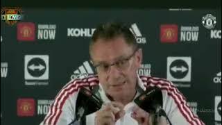 What Ralf Rangnick Has Said About Man United. 