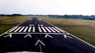 N19AV Landing Approach, New Haven CT, Tweed Airport.  KHVN