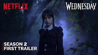 Wednesday Addams Season 2 - First Trailer | Netflix | Jenna Ortega & Christopher Lloyd (2025)