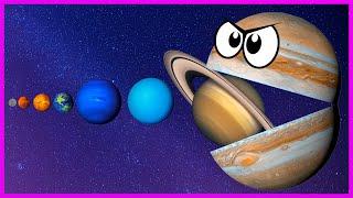 Learn Planets For BABY | Best Planet Compilation | Mercury Venus Earth Mars Jupiter Saturn Uranus